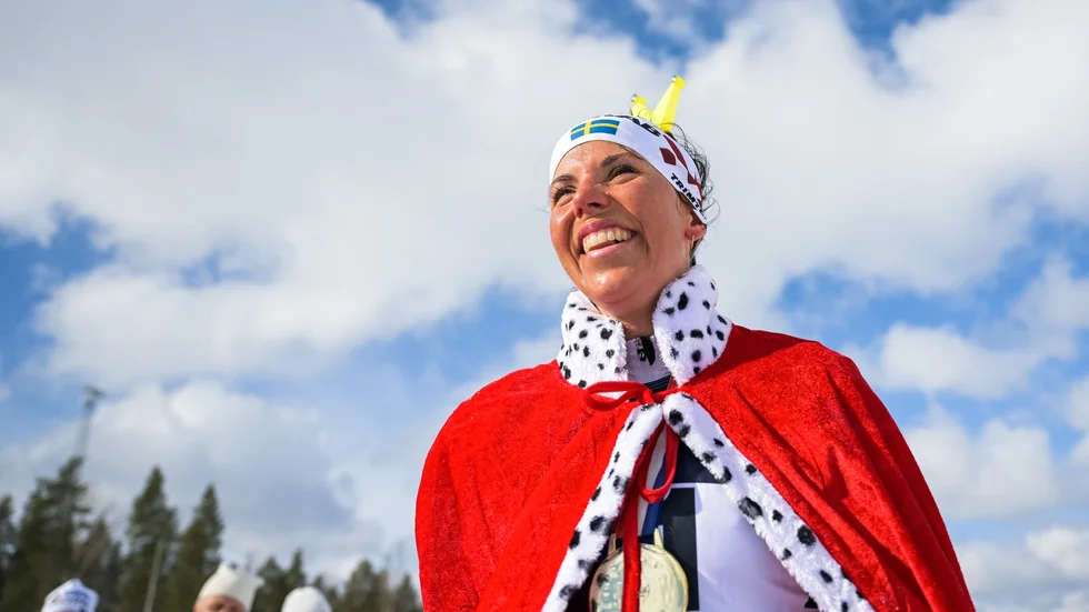 Charlotte Kalla avslutade karriären som skiddrottning.