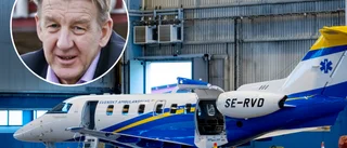 Regionens nyköpta ambulansflyg har inte flugit mycket • Privat operatör fick rycka in istället: "En del barnsjukdomar"