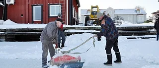 Tungt vårtecken i Öregrund