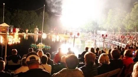 Eldfesten i Österbybruk.