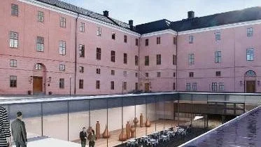 Stora delar av ombyggnationen är tänkt ligga under jord.