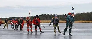 Skridskopremiär på Funbosjön