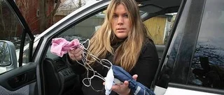Belysningsslinga började ryka i bilen