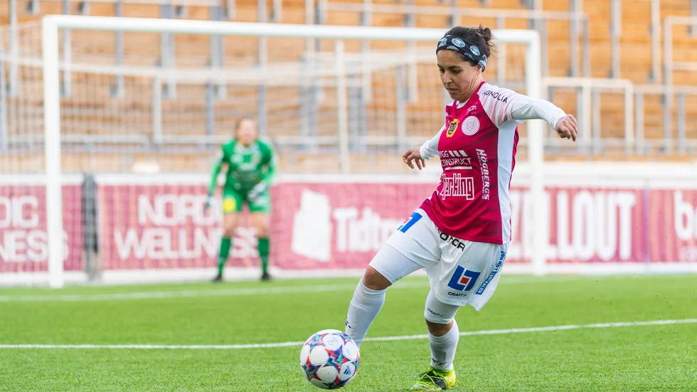 Rosa Herreros fanns med i Uppsalas startelva.