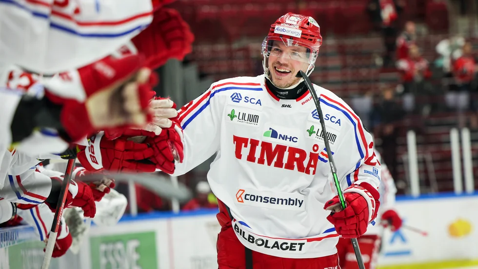 Timrå vann första matchen i nedflyttningskvalet mot Djurgården. Arkivbild.
