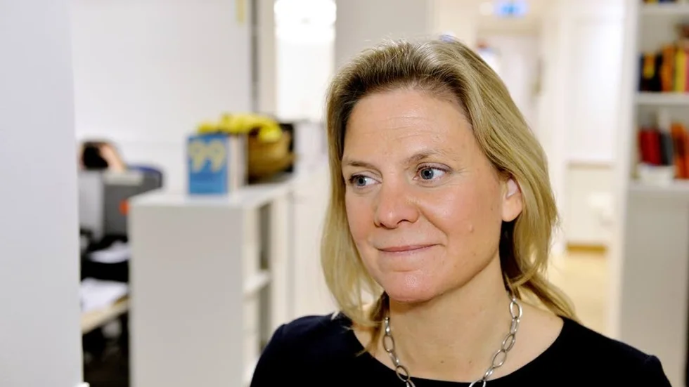 Magdalena Andersson (S).