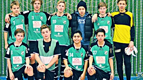 Stående, vänster till höger: Anton Hennig, Marcus Ejerblad, Fredrik Ryberg, Max Bonthron, Johannes Leissner, Johan Michel
Nedre raden, vänster till höger: Philip Oldin, Sebastian Karlholm, Sherko Faiqi, Oskar Åström
Ej på bild: Elias Hellgren-Villegas