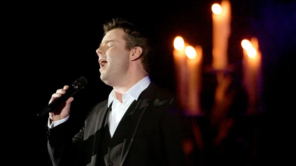 Arkivbild ifrån 2006 då Jari Sillanpää uppträdde på julkonserten i dåvarande Pontushallen.