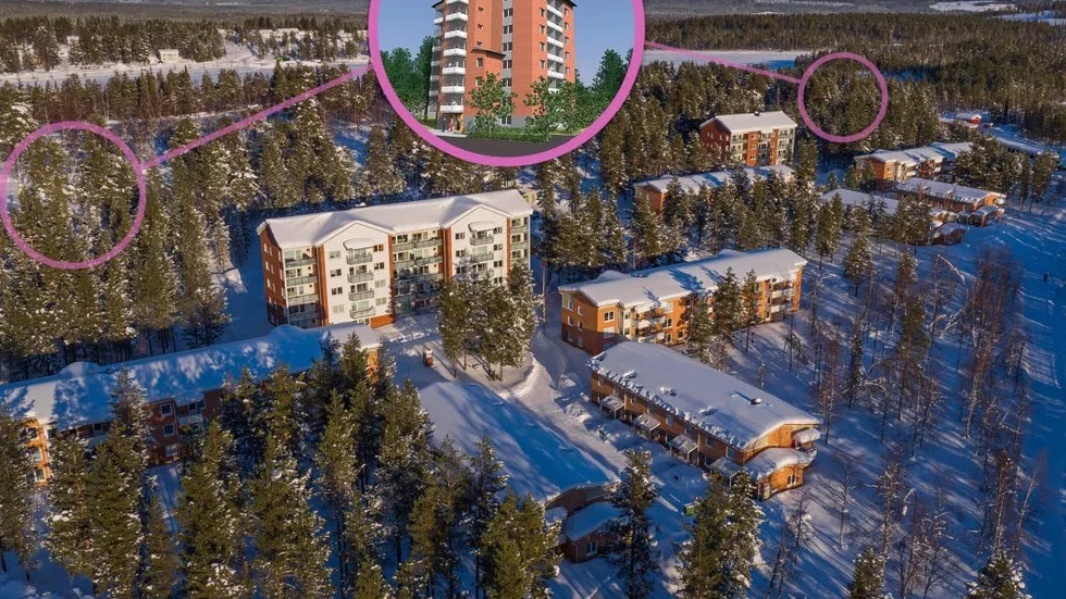 Forsheden. Här blir det nya lägenheter men inflyttning under 2018 och 2019.