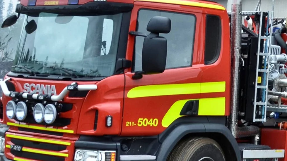 Denna gång larmas det om en brand i Kiruna, vid Nikkaluokta området.