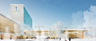 Här är universitetets nya entré - på tvärs över vägen