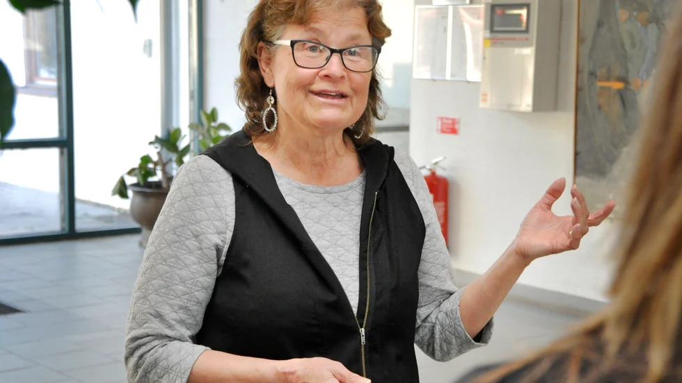 Lotta Grehn arbetar bland annat med SFI-undervisning på Bruksgymnasiet och har erfarenhet från flera integrationsprojekt. Nu samordnar hon frivlliginsatser.