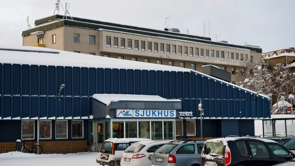 Kiruna sjukhus har många tomma ytor och hyr nu ut lokaler till externa hyresgäster.