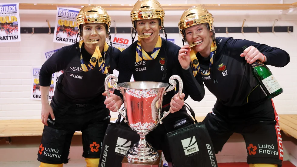 I april 2022 fick Luleå/MSSK fira sitt femte SM-guld.