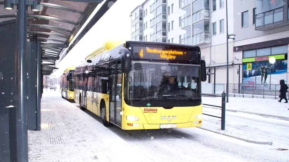 Ordningsvakter har satts in på obestämd tid på grund av oro på bussarna i Boden.