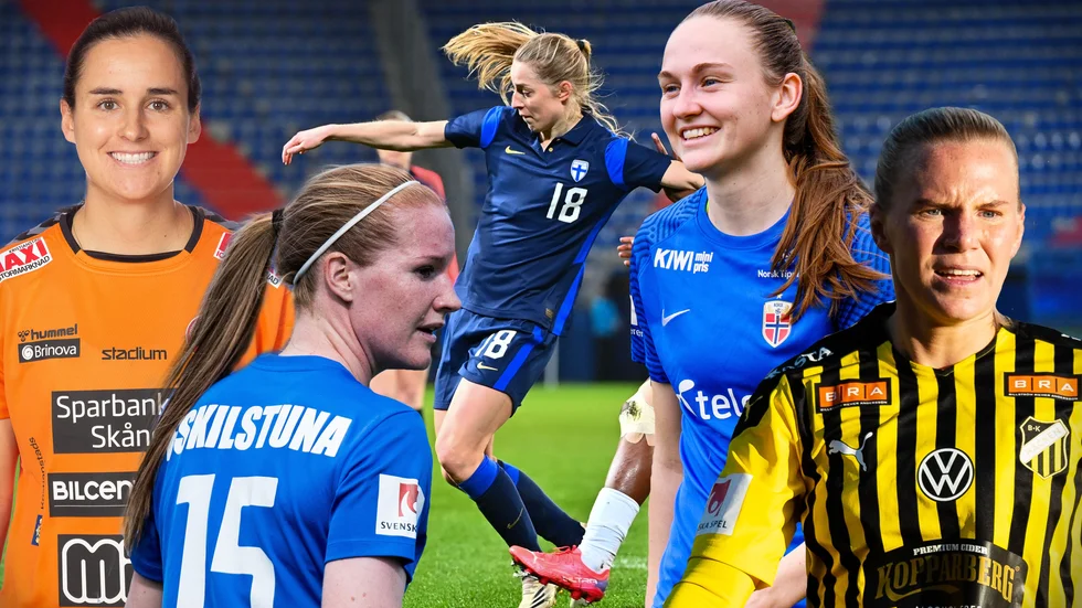 Evelyne Viens, Vaila Barsley, Linda Sällström, Vilde Hasund och Josefine Rybrink hamnar alla på tidningens lista över Damallsvenskans bästa nyförvärv 2022. 