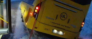 UL-buss åkte av vägen
