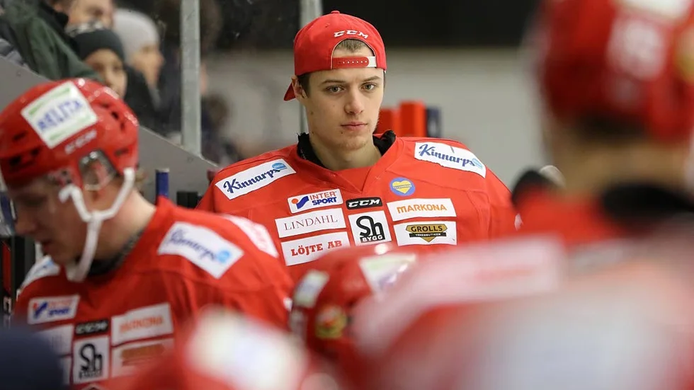 Nyckelspelare. Målvakten Jonas Johansson vaktade bårdörren mot Modo men räkna med att han bliver in direkt i slutspelspremiären mot Tingsryd på måndag.
