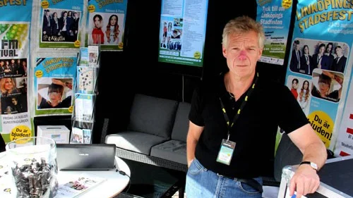 Chefen själv, Steffan Kapellner, är även han med under Stadsfesten. Foto: Gustav Skogens Båld