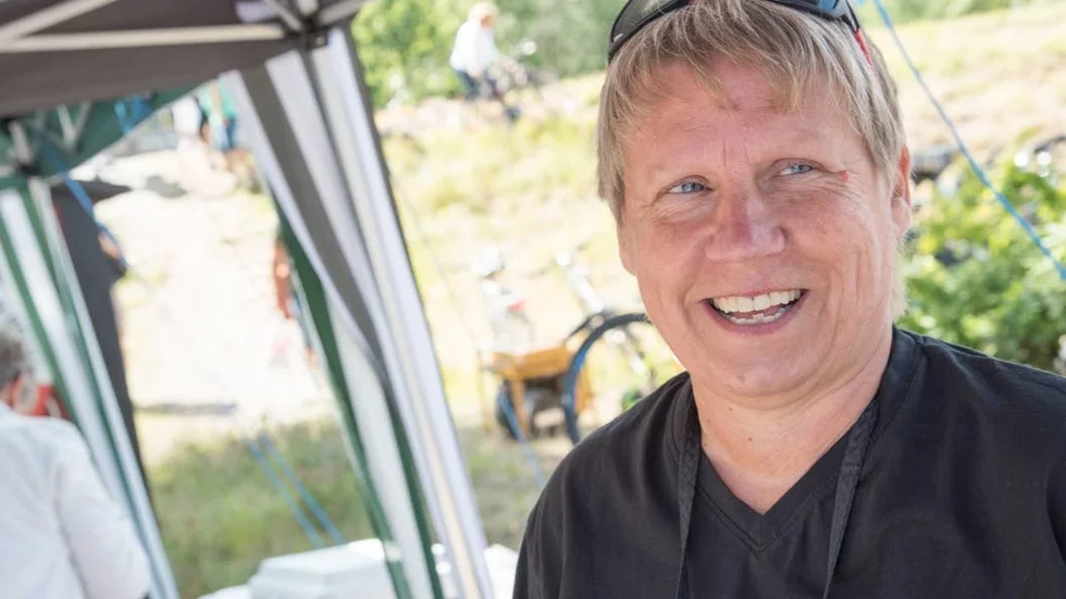 Korpen Västerviks Britt Söderlund är nyfiken på deltagarantalet på årets Majrännet. "Vi får se hur många vi får tillbaka", säger hon.