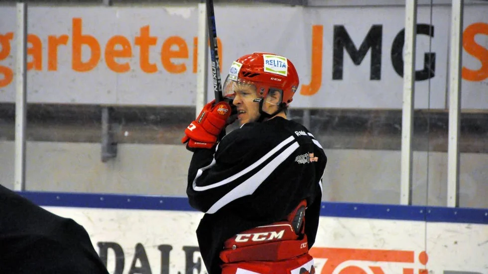 Almtuna-forwarden Lucas Sandström.