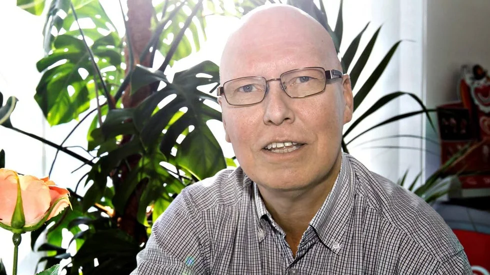 Christer Johansson (V) toppar partiets vallista till kommunvalet i Knivsta 2018.