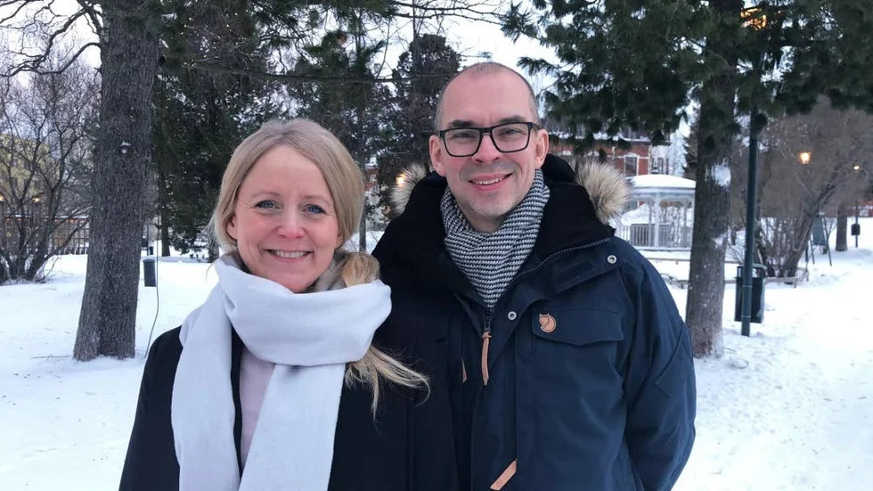 Pernilla Pihl, Promise, och Niklas Nordström, kommunalråd Luleå, ser fram emot konferensen.