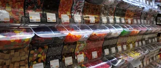 Kvinna stal lösgodis och köttfärs