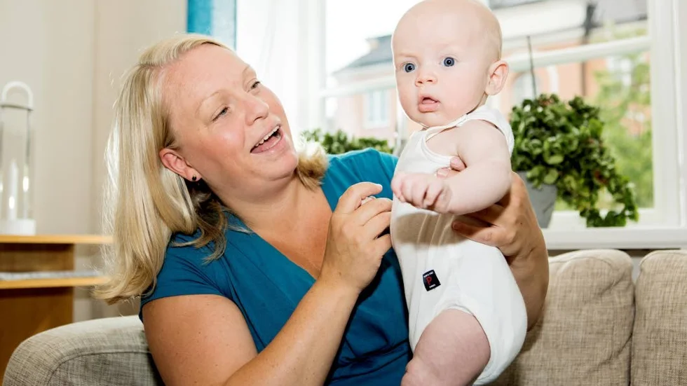 Donator. Åsa Myrelid valde att donera brötsmjölk under tiden hon ammade Elis.