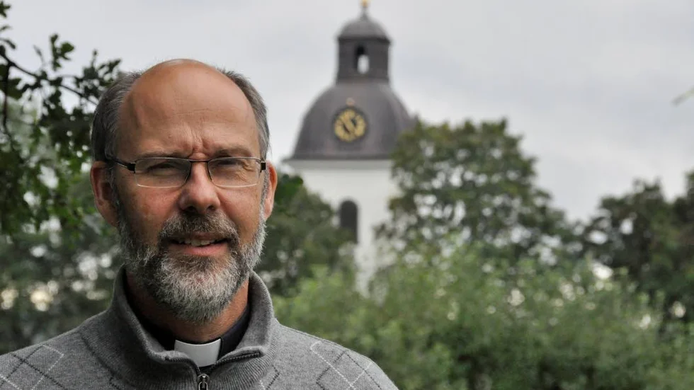 Magnus Vallin, ny kyrkoherde i Alunda.