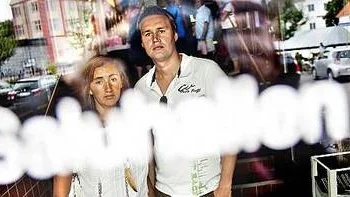 Patricia Dalence och Daniel Johansson.