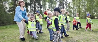 Barn gick baklänges
