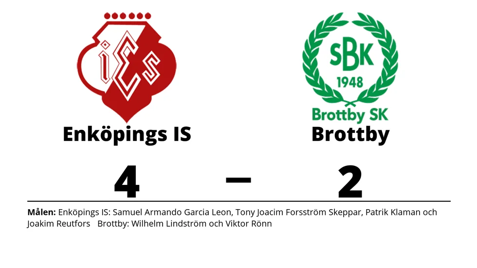 Enköpings IS vann mot Brottby SK