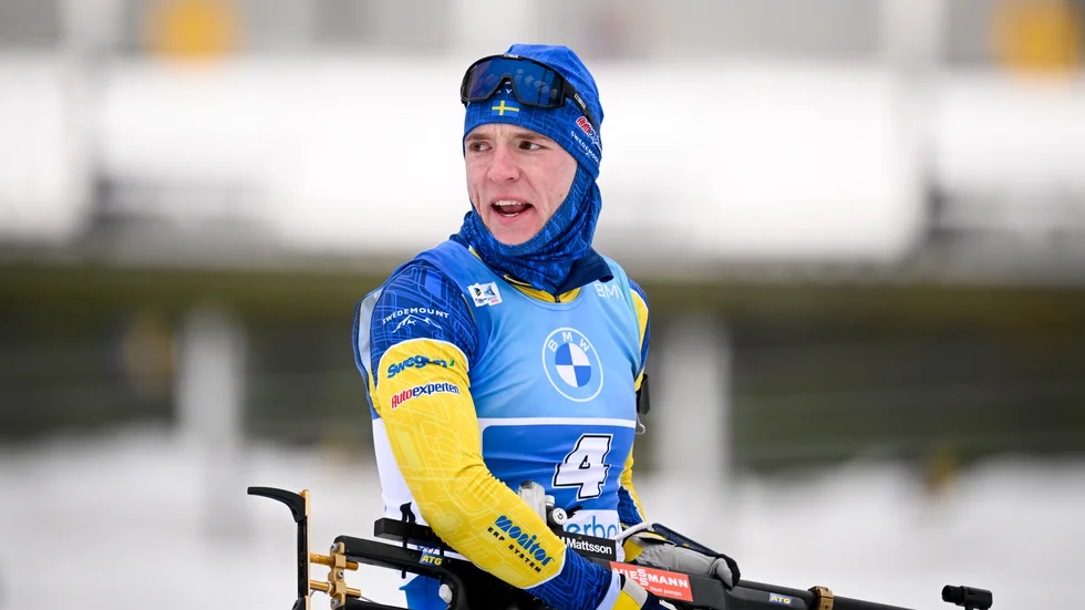 "Jag ville ändra min ställning i liggande skyttet. Att komma upp och vara lite högre", säger Sebastian Samuelsson. Arkivbild.