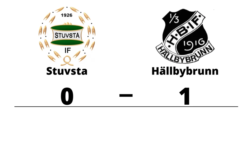 Stuvsta IF förlorade mot Hällbybrunns IF
