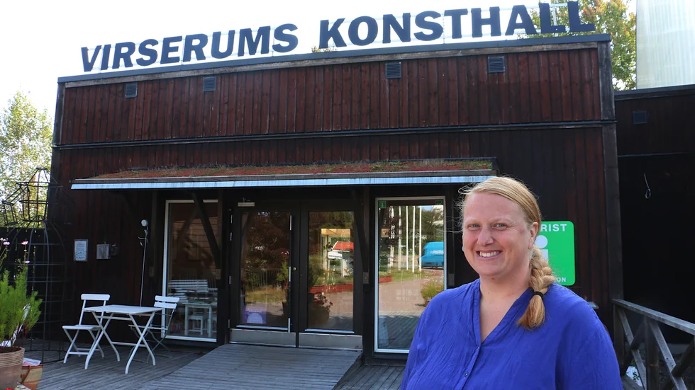 "Det har varit en bra sommar", tycker konsthallschefen Carolina Jonsson."Mycket tack vare Antikrundans besök förra året", säger hon.