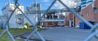Larm om brand på Smurfit Kappa