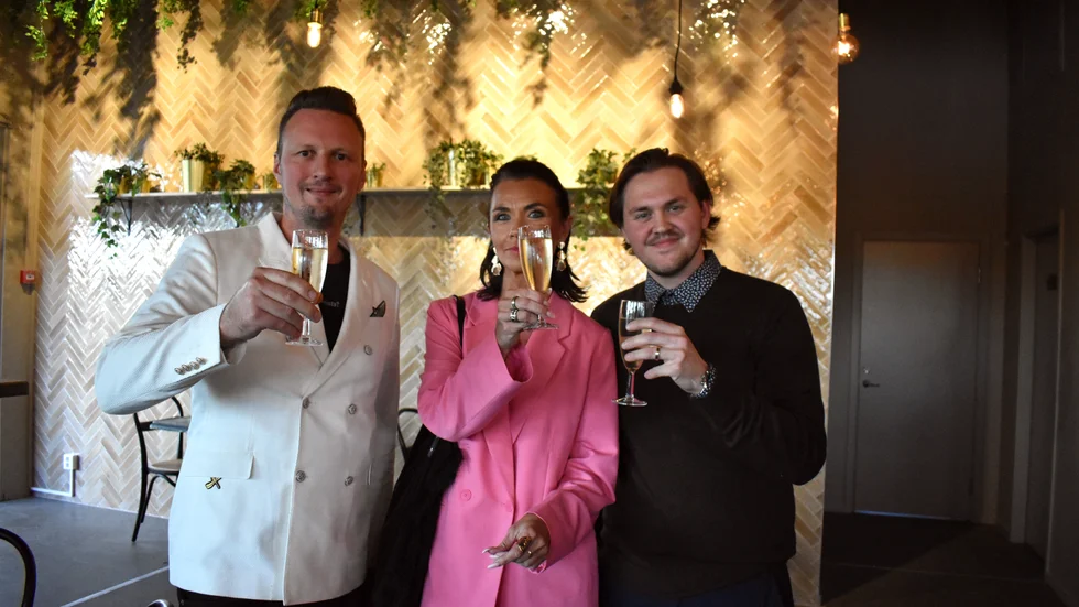 Björn Damm, Desirée Nilsson och William Nilsson.