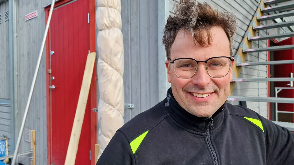 David Sundström, vd på Linbäcks bygg, tycker att Tjärnbacken är en pärla.