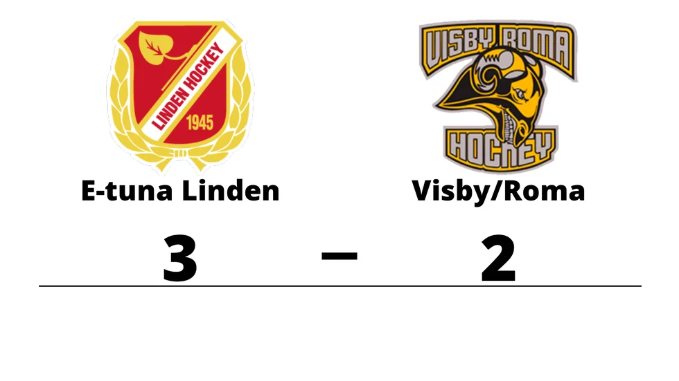 Eskilstuna Linden Hockey vann mot Visby/Roma HK