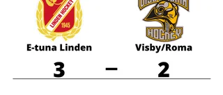 Straffar avgjorde när Visby/Roma föll mot E-tuna Linden borta