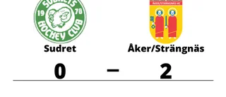 Förlust på hemmaplan för Sudret mot Åker/Strängnäs