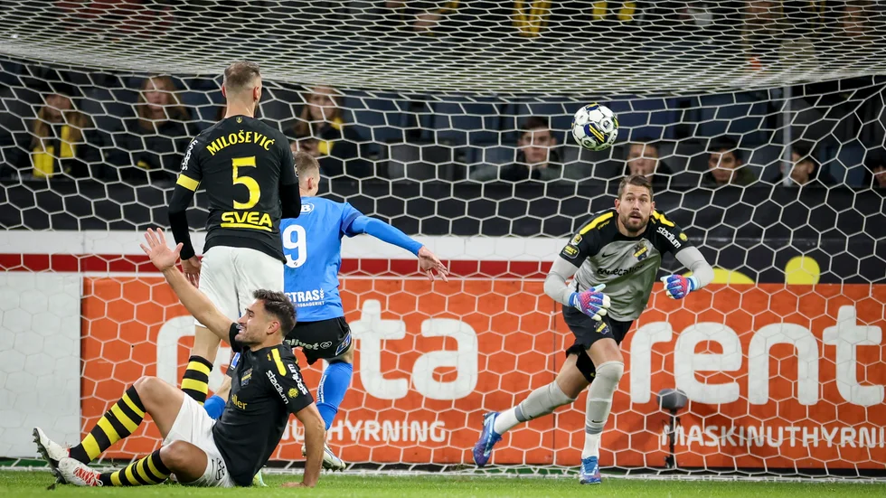 AIK mot Halmstad slutade 1–1.