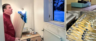 Storfotad tjuv bröt sig in – men gick förbi både guld och silver