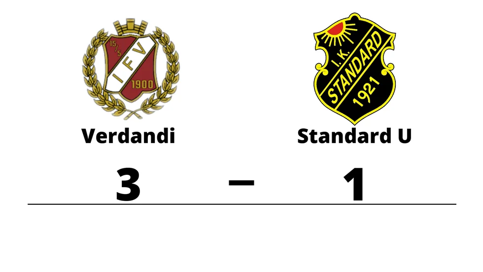 IF Verdandi vann mot IK Standard U