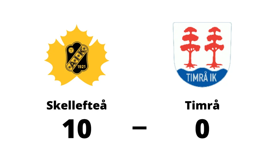 Skellefteå AIK vann mot Timrå IK