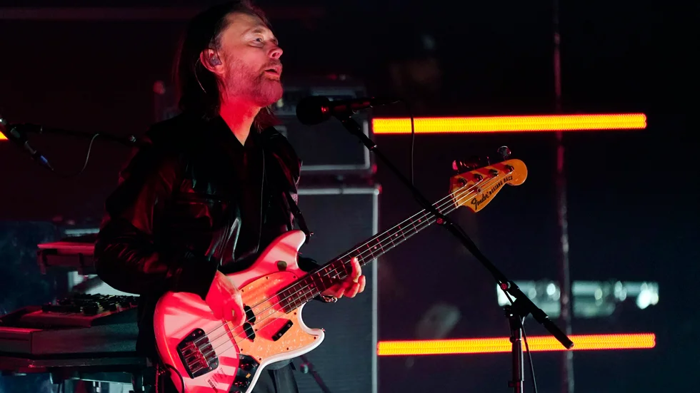 Thom Yorke och hans The Smile kommer till Way Out West. Arkivbild.