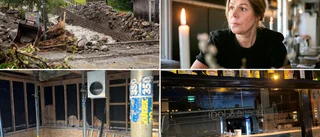 Ovädret förstörde närmast allt – nu öppnar krogen igen