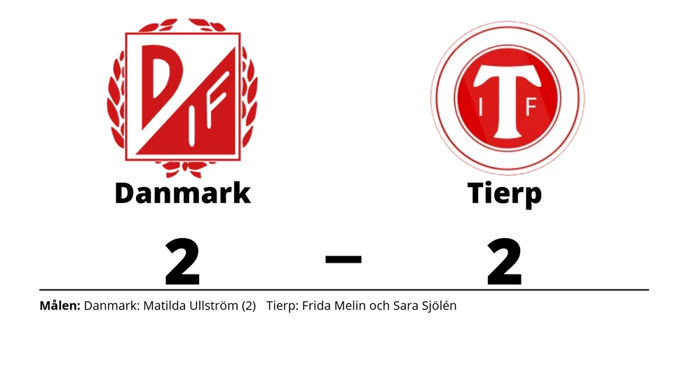 Danmarks IF spelade lika mot Tierps IF