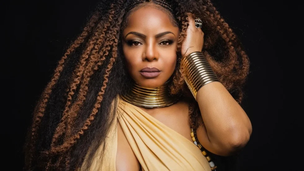 Soulsångerskan Leela James gästar Stockholms jazzfestival. Pressbild.